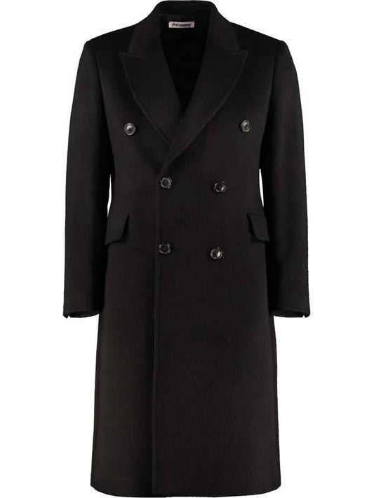 Men's Harry Wool Whale Coat Black - OUR LEGACY - BALAAN 1