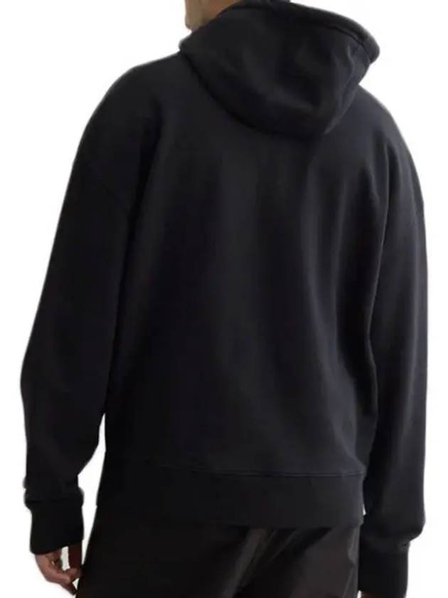 Bold Fox Head Patch Oversize Hoodie Black - MAISON KITSUNE - BALAAN 4