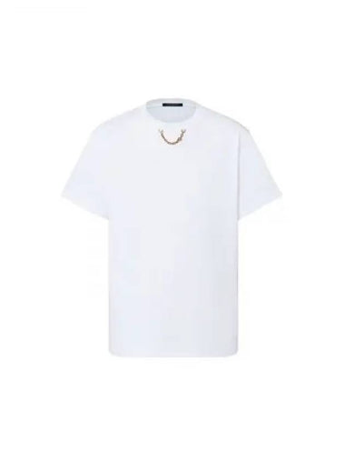 Chain Detail T Shirt 1AFDKP - LOUIS VUITTON - BALAAN 1