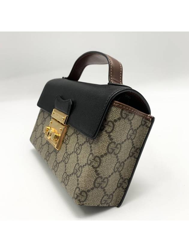 GG Supreme Paddle Lock Shoulder Bag 652683 - GUCCI - BALAAN 5