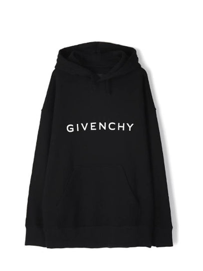 Archetype Cotton Hoodie Black - GIVENCHY - BALAAN 2