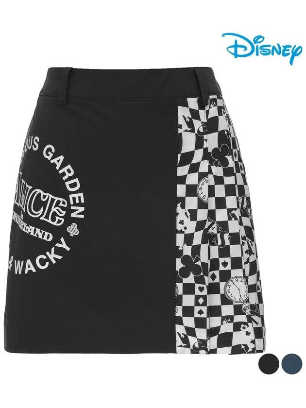 Alice Half Check Skirt Culotte DN2LCR032 - DISNEY GOLF - BALAAN 2