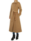 Cielo Virgin Wool Single Coat Camel - MAX MARA - BALAAN 6