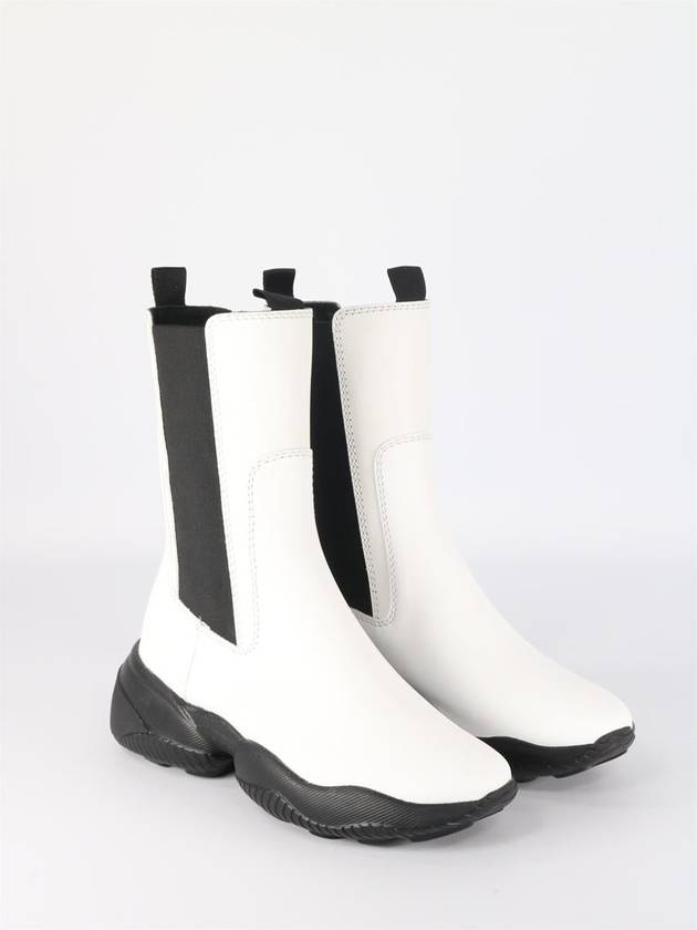 interaction chelsea boots white black - HOGAN - BALAAN 6