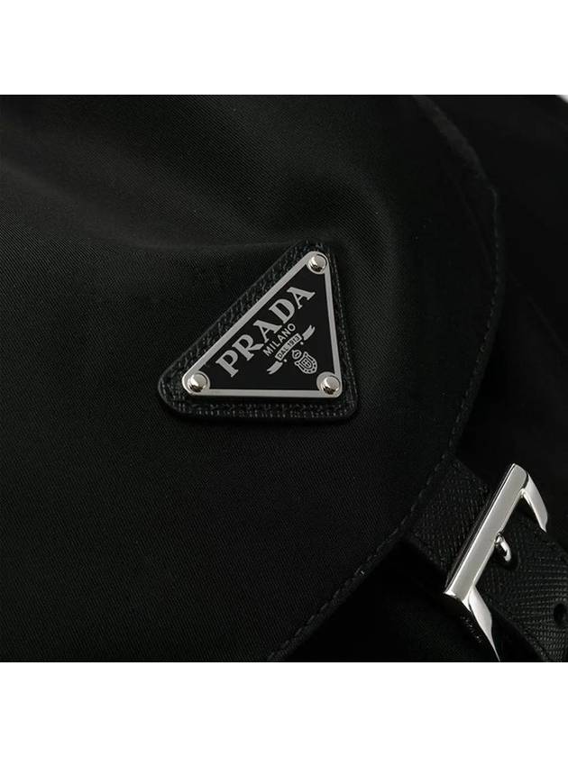 Re-Nylon Medium Backpack Black - PRADA - BALAAN 5