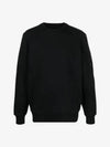 Diagonal Raised Fleece Sweatshirt Black - CP COMPANY - BALAAN 2