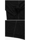 Light Fleece Zip Up Hoodie Black - CP COMPANY - BALAAN 4