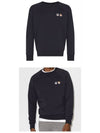 Double Fox Head Patch Classic Sweatshirt Anthracite - MAISON KITSUNE - BALAAN 5