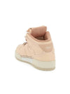 Match FF Logo High Top Sneakers Pink - FENDI - BALAAN 4