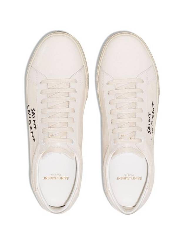 Court Classic SL/06 Sneakers Cream - SAINT LAURENT - BALAAN 3