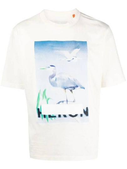 Censored Heron Short Sleeve T-Shirt White - HERON PRESTON - BALAAN 2