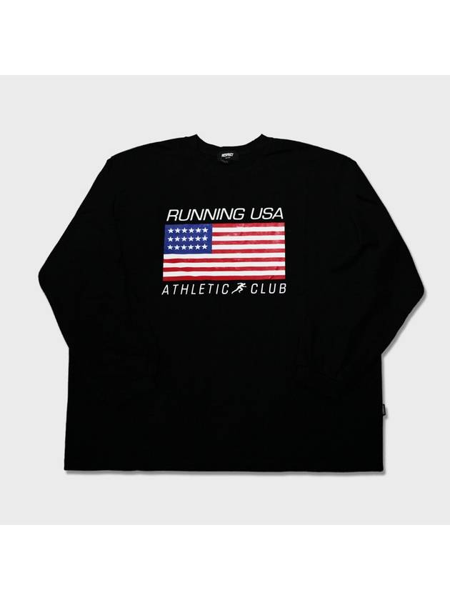 unisex running usa athletic club long sleeve BAL10014 - RESPECT - BALAAN 2