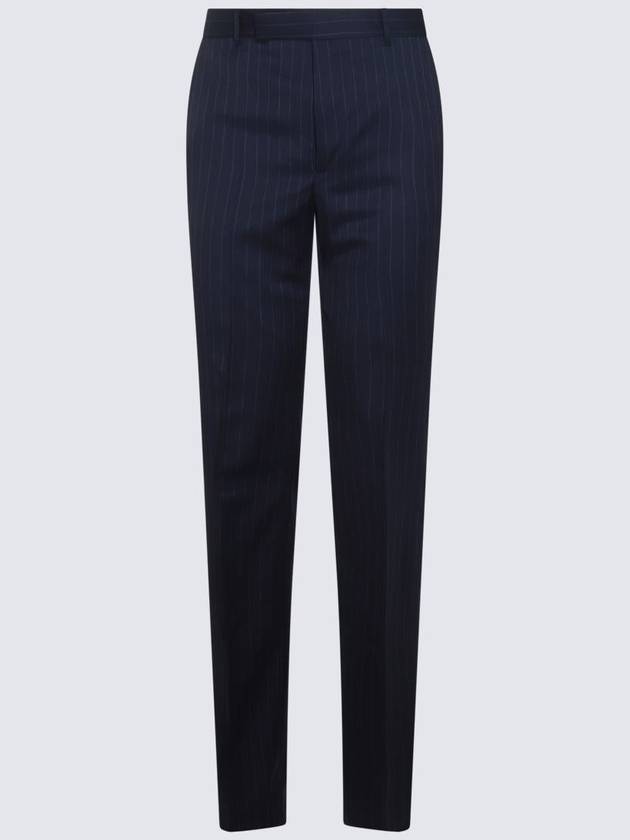 Givenchy Blue Wool Pants - GIVENCHY - BALAAN 1