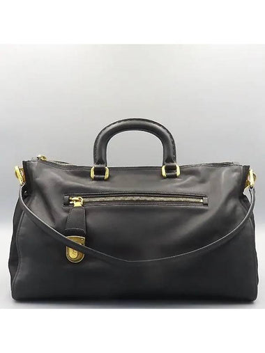 Black 2 WAY bag - PRADA - BALAAN 1