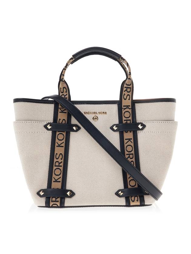 Maeve Cotton Tote Bag Ivory - MICHAEL KORS - BALAAN 2