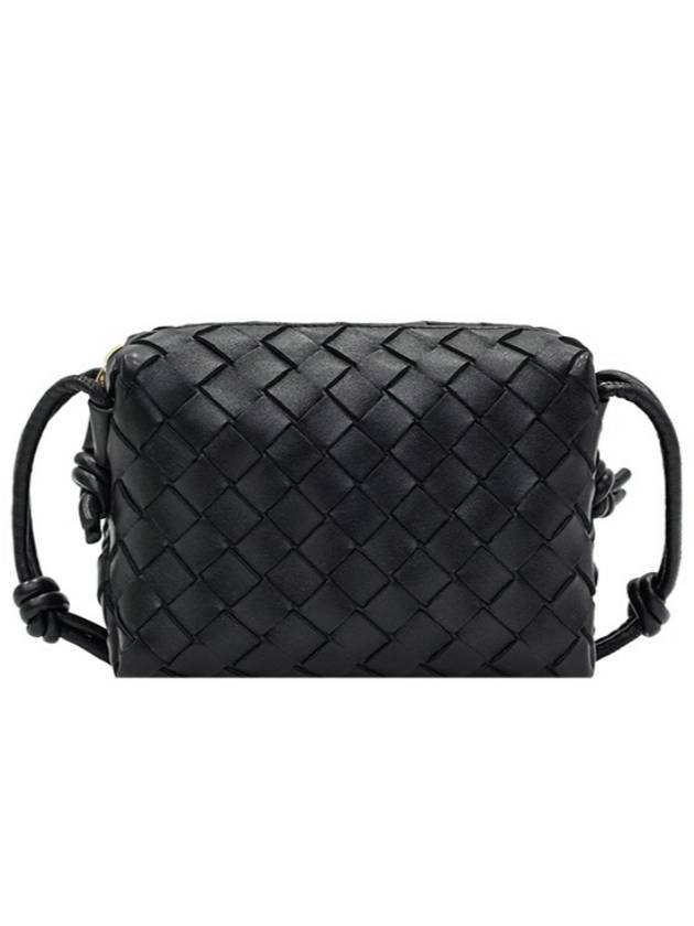 Loop Camera Mini Cross Bag Black - BOTTEGA VENETA - BALAAN 2