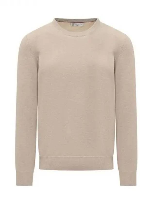 Crew neck cashmere knit - BRUNELLO CUCINELLI - BALAAN 1