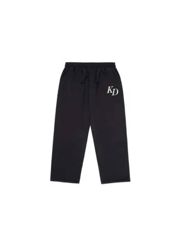 KODAK Apparel Essential Brushed Wide Fit Pants BLACK - KODO - BALAAN 1