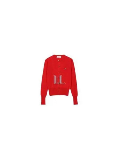 Bea Cropped Cardigan Red - VIVIENNE WESTWOOD - BALAAN 2