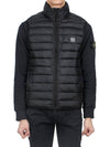 Chamber R Nylon Down Vest Black - STONE ISLAND - BALAAN 3