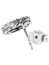 Interlocking G Earrings Silver YBD457109001 - GUCCI - BALAAN 4