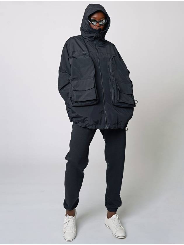 Cargo Pack Utility Jacket Black - ATHPLATFORM - BALAAN 6