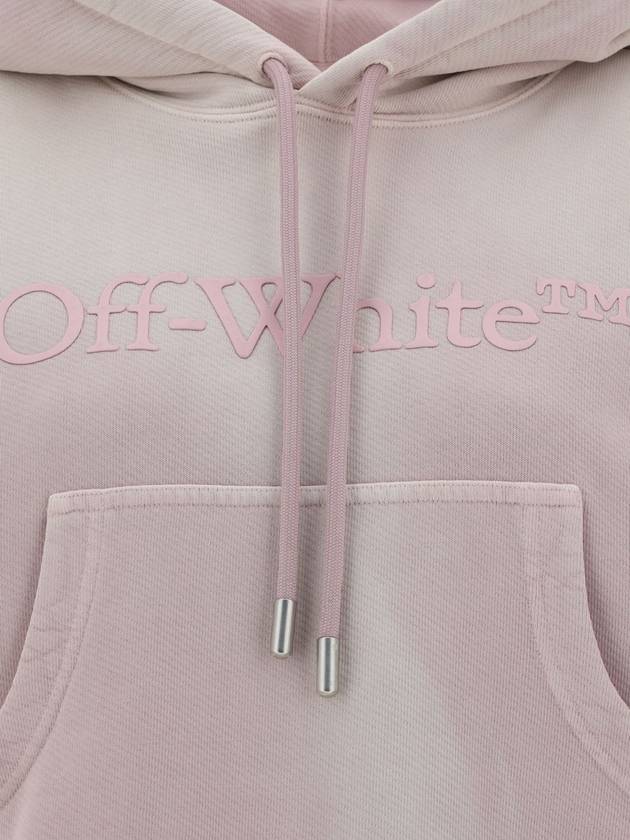 Laundry logo embroidery hoodie OWBB061S24FLE0023636 - OFF WHITE - BALAAN 4