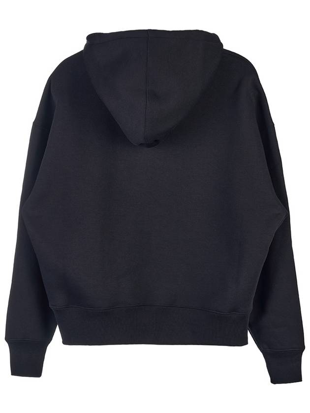 Mini Heart Logo Hoodie Black - AMI - BALAAN 3