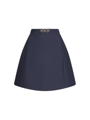 CREPE MINI SKIRT - VALENTINO - BALAAN 1