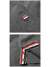 4 Bar Armband Milano Stitch Knit Top Mid Grey - THOM BROWNE - BALAAN 8