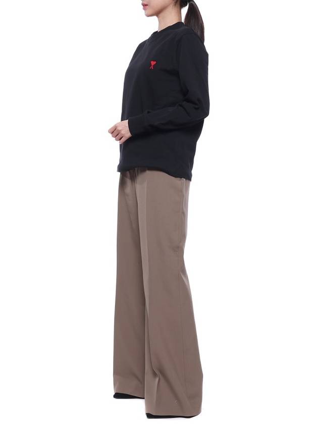 Women's Flare Fit Wool Pants - AMI - BALAAN 4