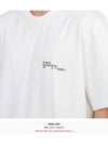 Module Logo Cotton Short Sleeve T-Shirt White - STUDIO NICHOLSON - BALAAN 7