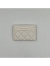 Women's Classic Gold CC Logo Card Wallet White - CHANEL - BALAAN 4