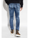 Cool Guy Washing Slim Jeans Navy - DSQUARED2 - BALAAN 4