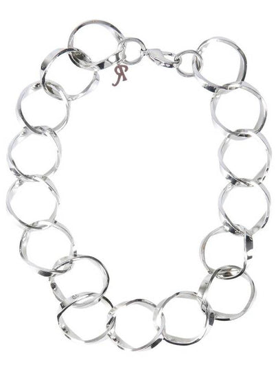 Raf Simons Linked Rings Necklace - RAF SIMONS - BALAAN 2