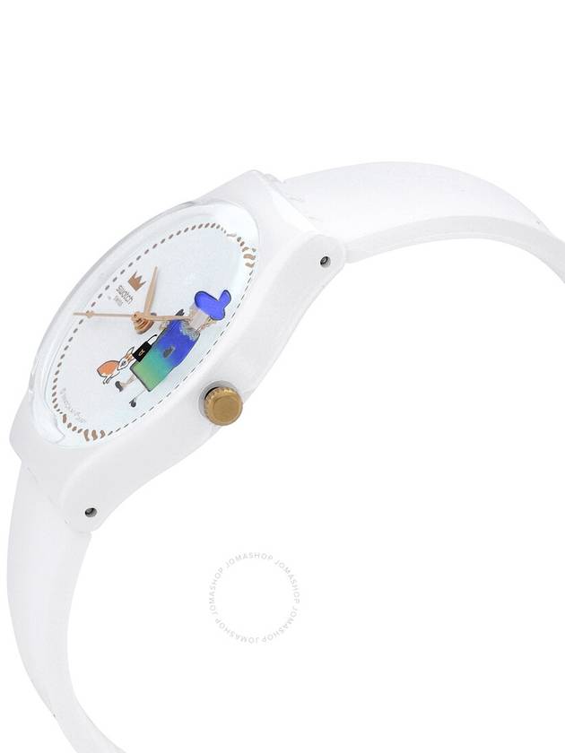 Swatch How Majestic Jubilee Quartz White Dial Unisex Watch GZ711 - SWATCH - BALAAN 2