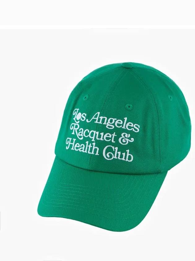 Racquet Club Embroidered Logo Ball Cap Green - SPORTY & RICH - BALAAN 4