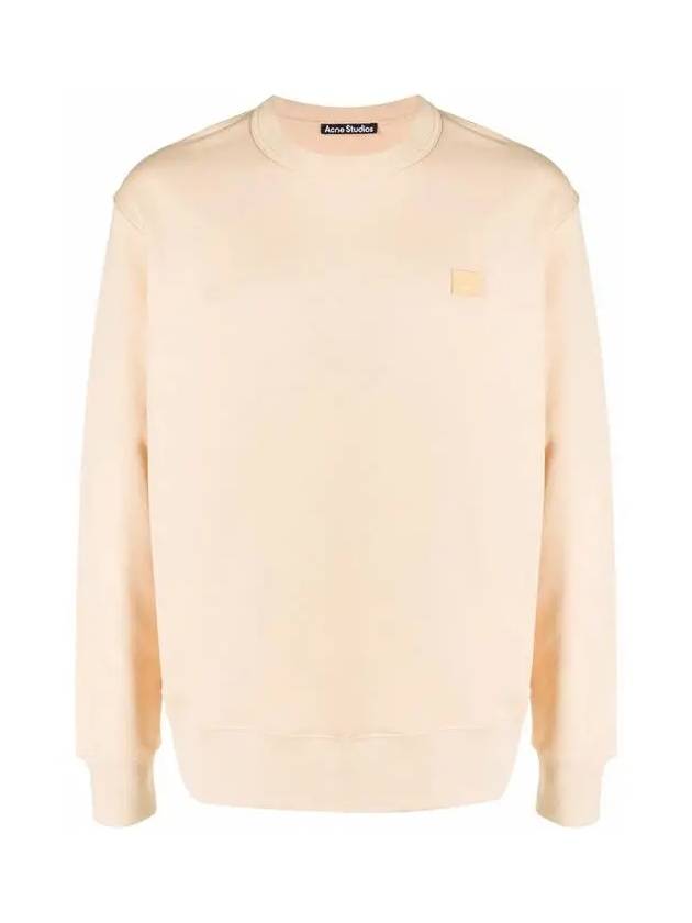 Men's Face Patch Sweatshirt Pink - ACNE STUDIOS - BALAAN 3