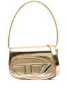 1DR Iconic Mirror Leather Shoulder Bag Gold - DIESEL - BALAAN 1