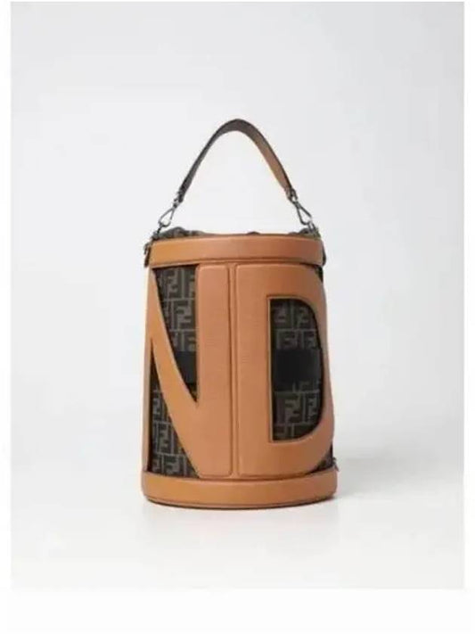 Fabric leather bucket bag - FENDI - BALAAN 2
