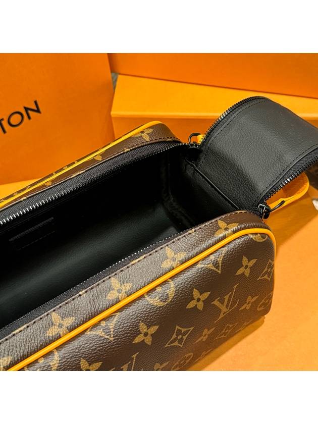 Dopp Kit Monogram Macassar Saffron Orange - LOUIS VUITTON - BALAAN 6