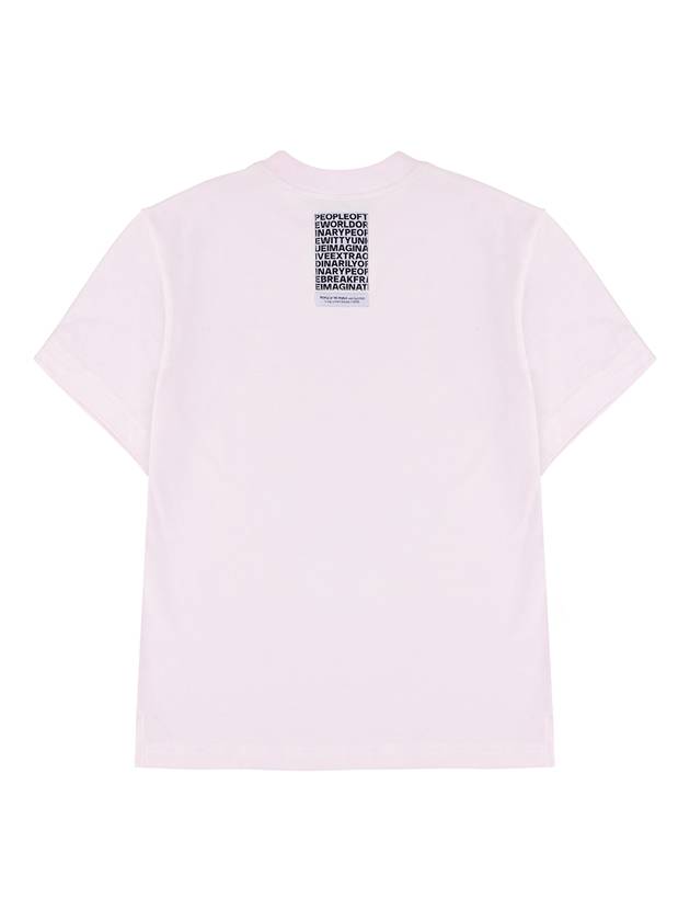 Luna Washed Lava Short Sleeve T-Shirt Pink - PEOPLE OF THE WORLD - BALAAN 4