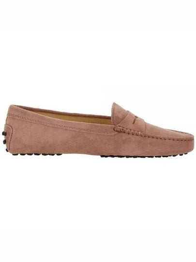 Gommino Suede Driving Shoes Pink - TOD'S - BALAAN 2