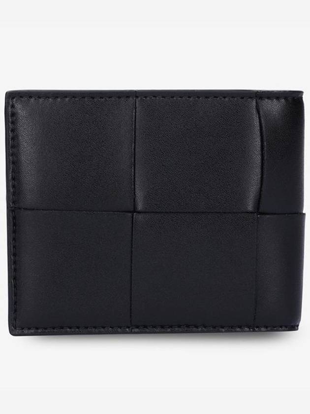 Intrecciato Cassette Half Wallet Black - BOTTEGA VENETA - BALAAN 4