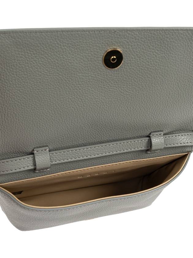 Marni Leather Shoulder Bag, Women's, Grey - MARNI - BALAAN 5