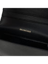 Logo Plaque Monaco Card Wallet Black - BALENCIAGA - BALAAN 10