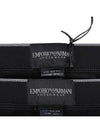 Logo Band Trunk Briefs 2 Pack Black - EMPORIO ARMANI - BALAAN 10