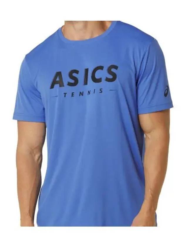 Man Court Tennis Graphic Tee 2041A259403 Short Sleeve T Shirt - ASICS - BALAAN 1