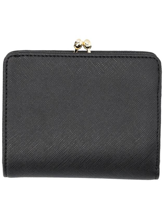 Frame Vegan Biogreen Pocket Half Wallet Black - VIVIENNE WESTWOOD - BALAAN 3