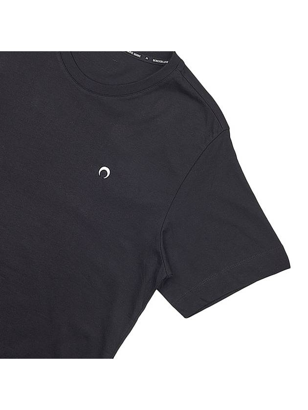 Moon logo embroidered shortsleeved Tshirt T129M JERCO002100 - MARINE SERRE - BALAAN 4